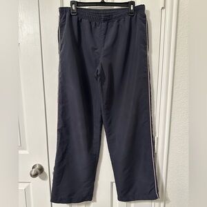 Gray and Pink Women's Track Pants Size Large